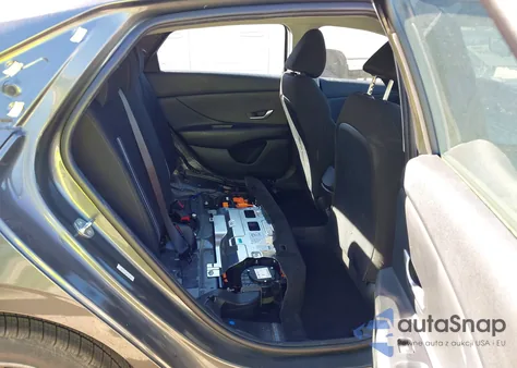 2024 Hyundai Elantra Hybrid Blue из США, поврежденный, VIN KMHLM4DJ7RU104109